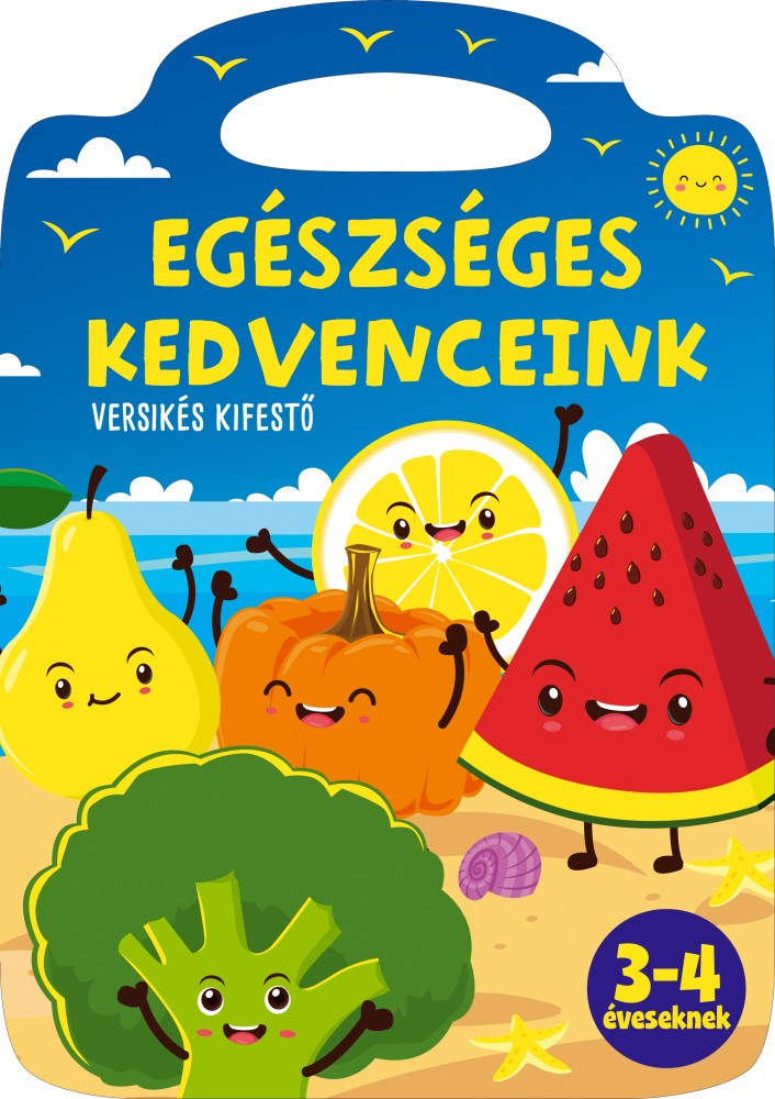 Egészséges kedvenceink - versikés kifestő akciós termékkép 1