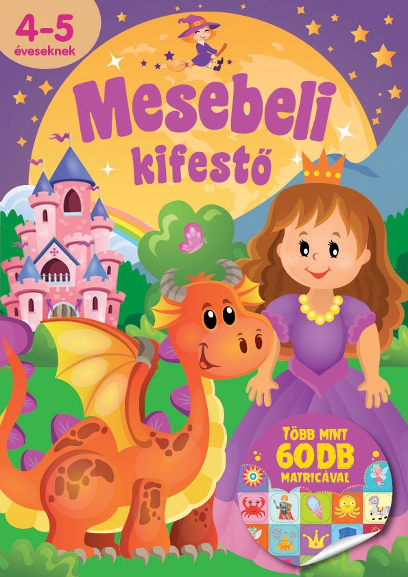 Mesebeli matricás kifestő akciós termékkép 1