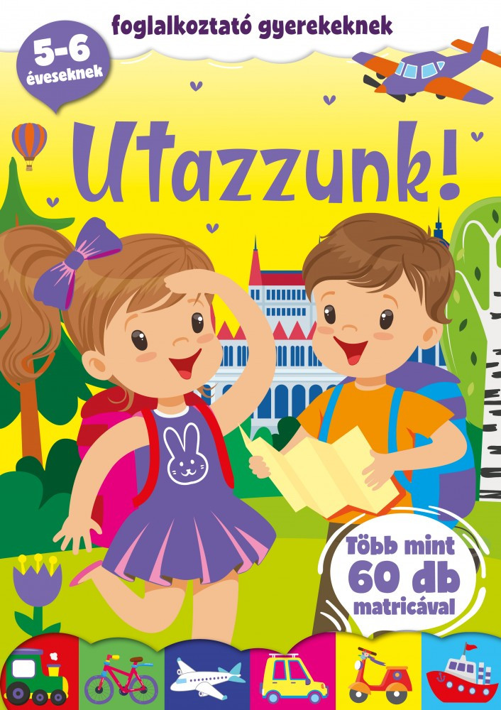 Utazzunk! - foglalkoztató gyerekeknek akciós termékkép 1