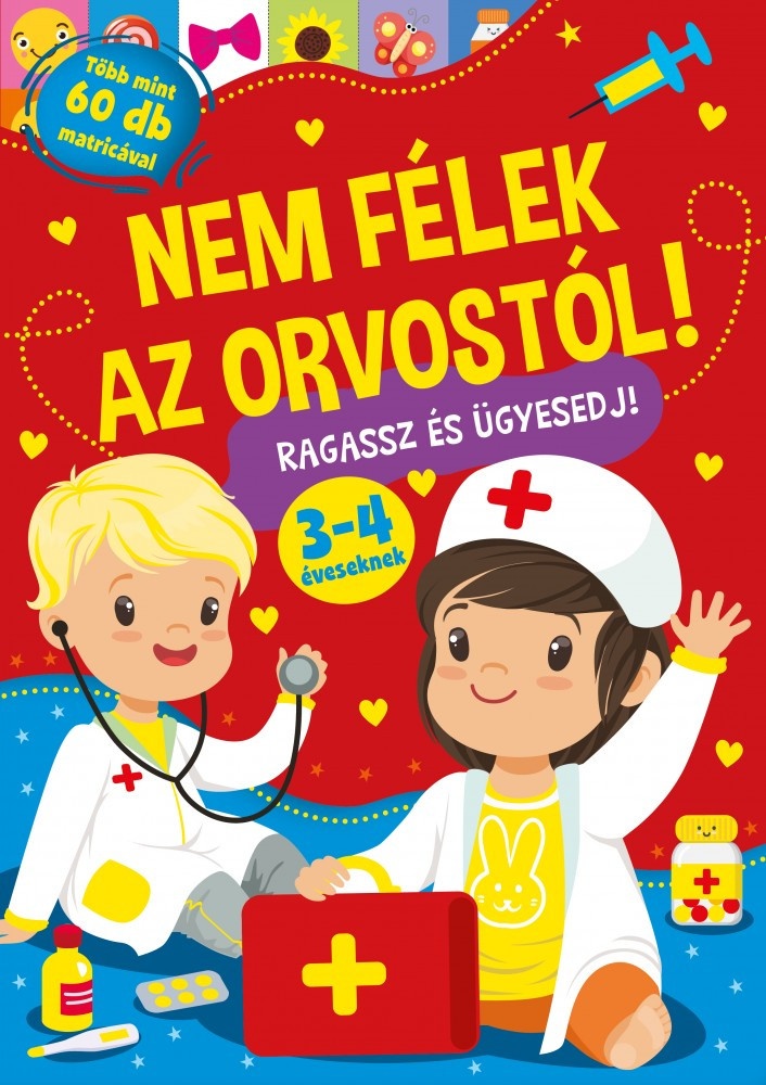 Nem félek az orvostól! - Ragassz és ügyesedj! akciós termékkép 1