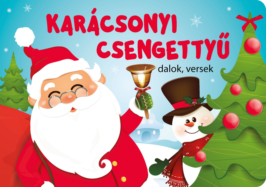 Karácsonyi csengettyű - dalok, versek (kartonkönyv) akciós termékkép 1