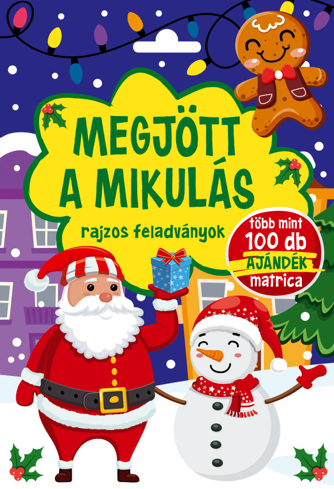 Megjött a Mikulás - rajzos feladványok akciós termékkép 1