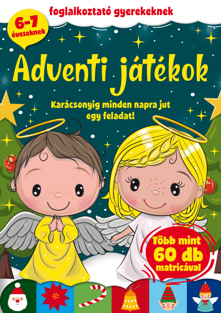 Adventi Játékok - Foglalkoztató gyerekeknek akciós termékkép 1