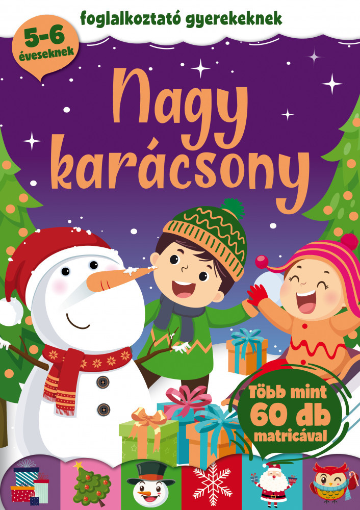 Nagy karácsony - foglalkoztató gyerekeknek akciós termékkép 1