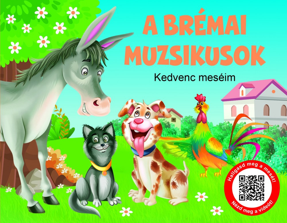 Kedvenc meséim - A brémai muzsikusok akciós termékkép 1