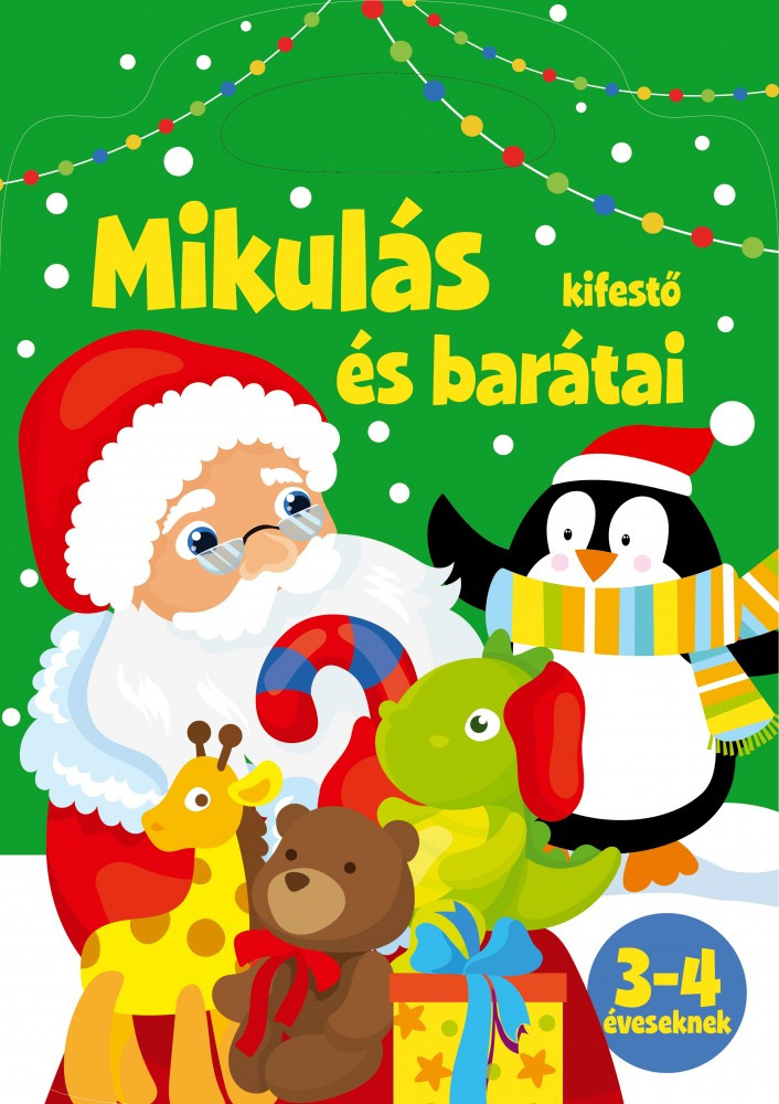 Mikulás és barátai - kifestő akciós termékkép 1