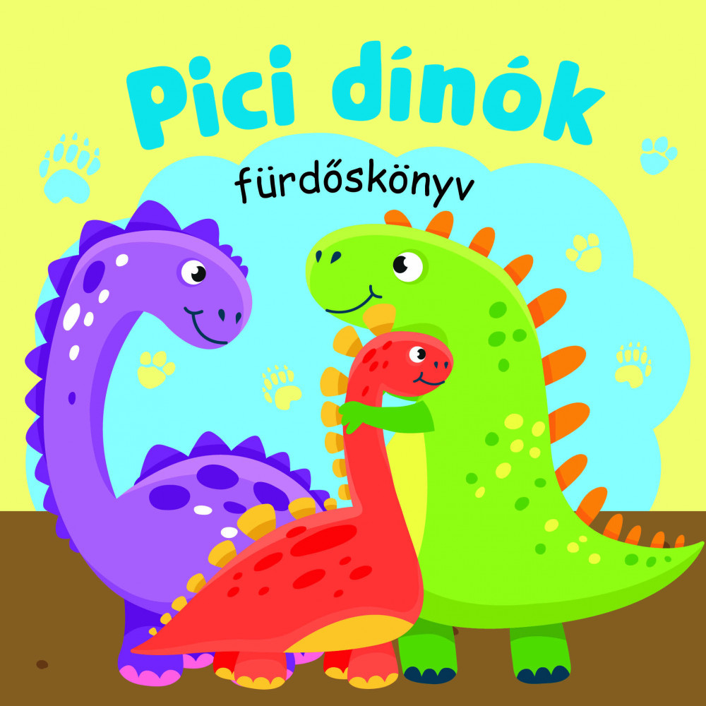 Pici dinók - fürdőskönyv akciós termékkép 1