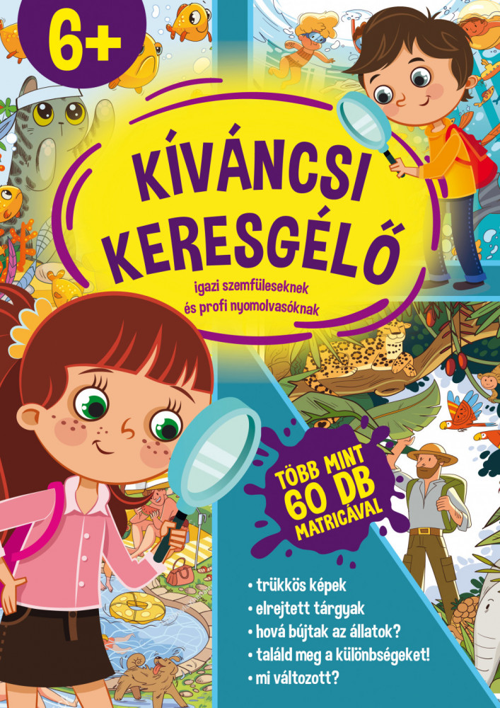 Kíváncsi keresgélő - Igazi szemfüleseknek és profi nyomolvasóknak 6+ akciós termékkép 1