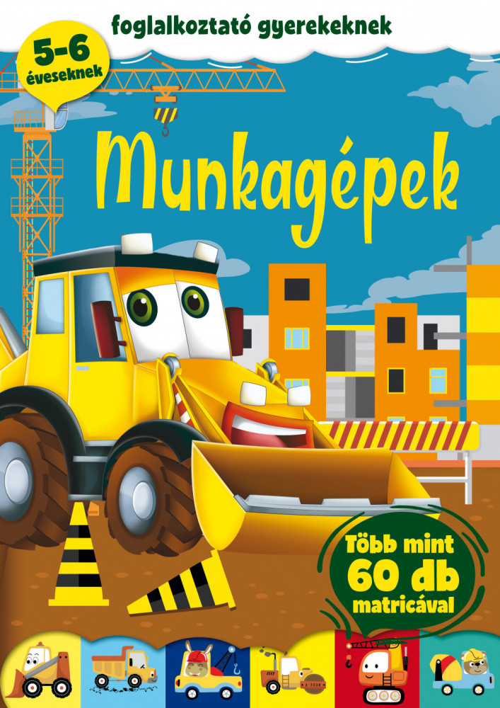 Munkagépek - foglalkoztató gyerekeknek akciós termékkép 1