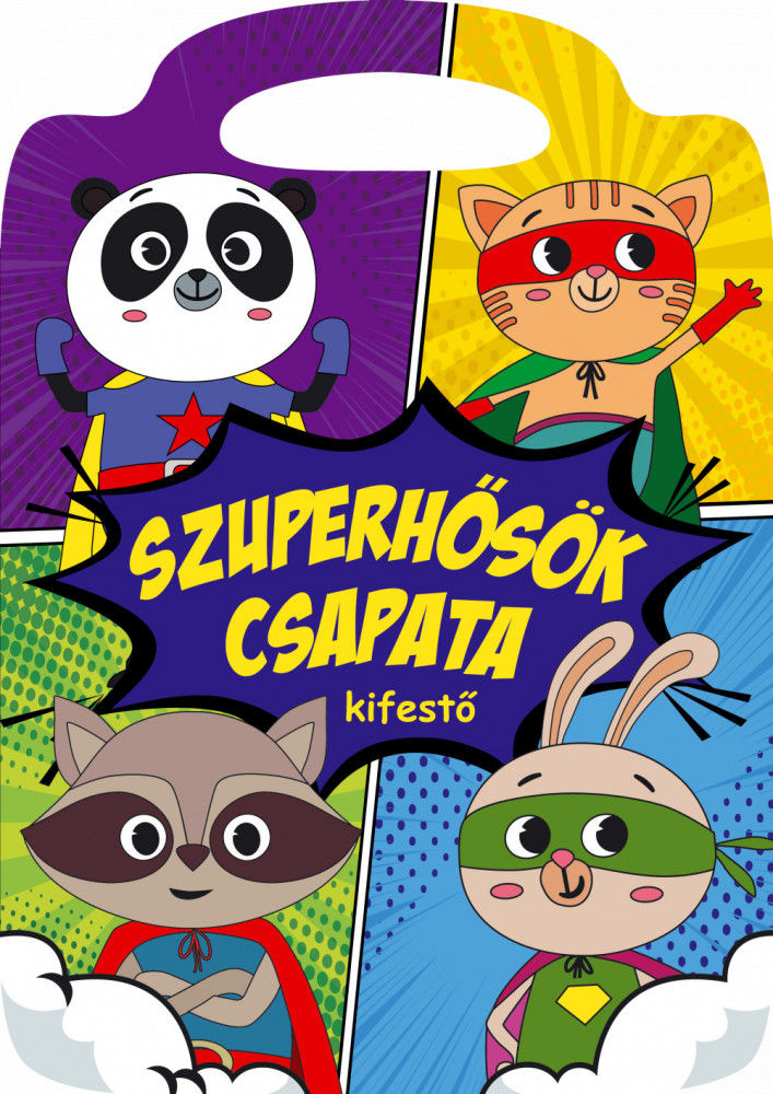 Szuperhősök csapata kifestő akciós termékkép 1