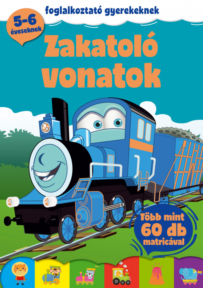 Zakatoló vonatok - több mint 60 matricával akciós termékkép 1