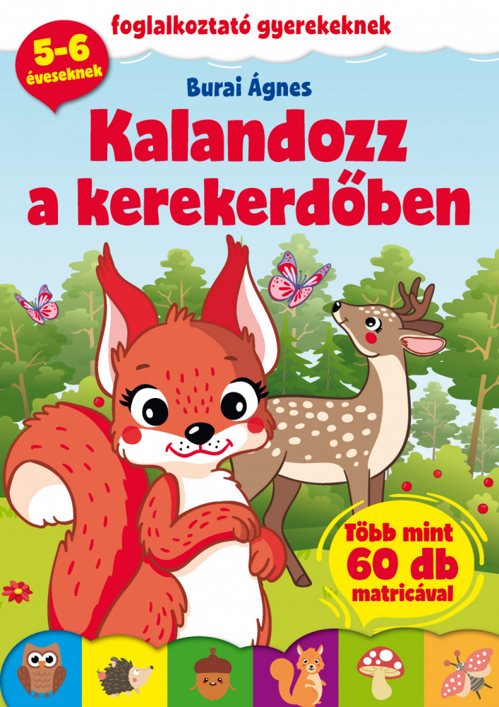 Kalandozz a Kerekerdőben! - foglalkoztató gyerekeknek akciós termékkép 1