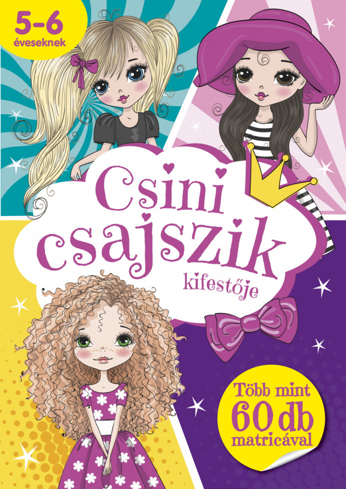 Csini csajszik kifestője akciós termékkép 1