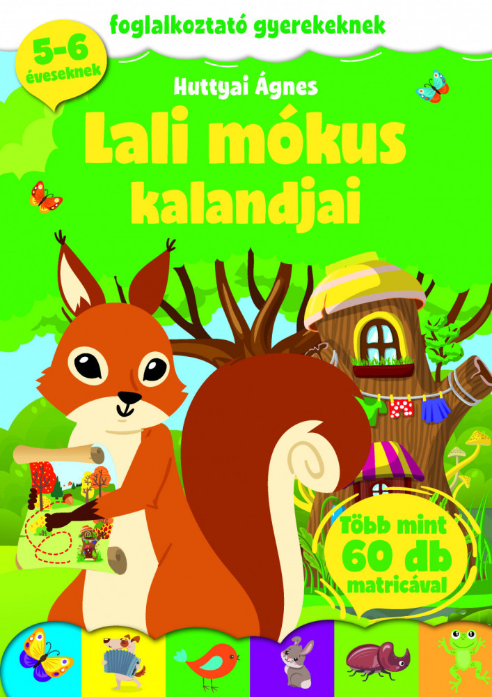 Lali mókus kalandjai - foglalkoztató gyerekeknek akciós termékkép 1