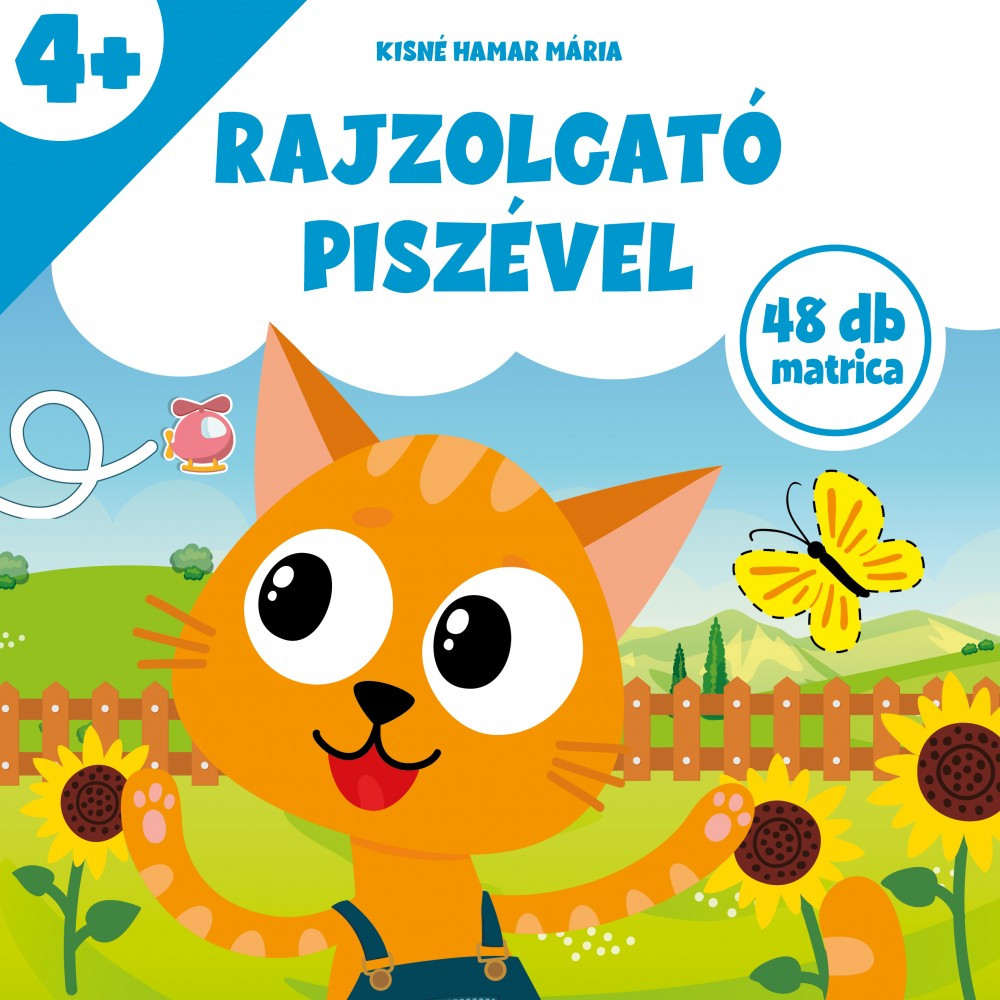 Rajzolgató Piszével - 48 db matrica 4+ akciós termékkép 1