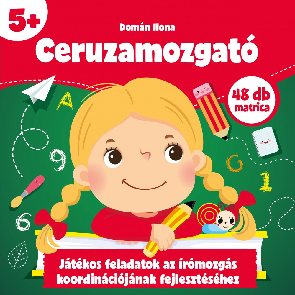 Ceruzamozgató - 48 db matrica 5+ akciós termékkép 1