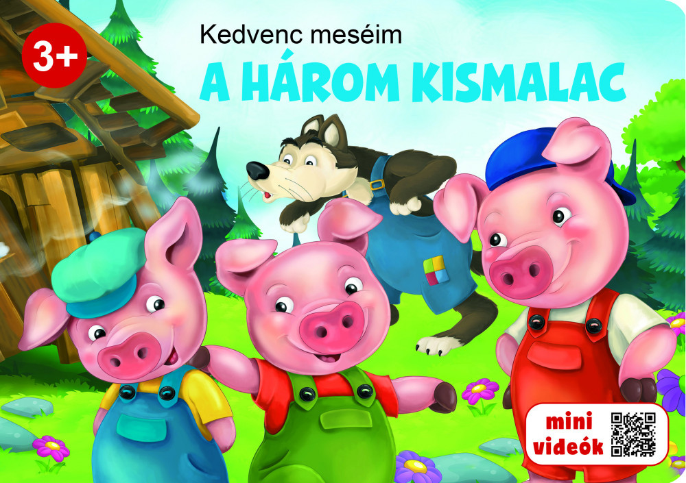 Kedvenc meséim - A három kismalac akciós termékkép 1