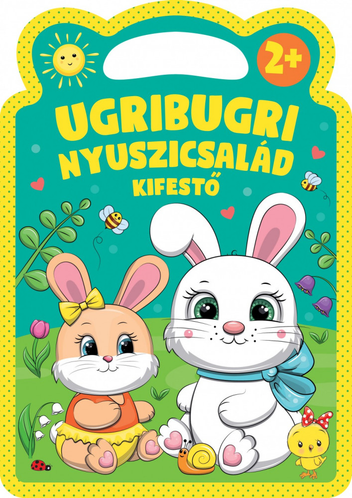 Ugribugri nyuszicsalád kifestő akciós termékkép 1