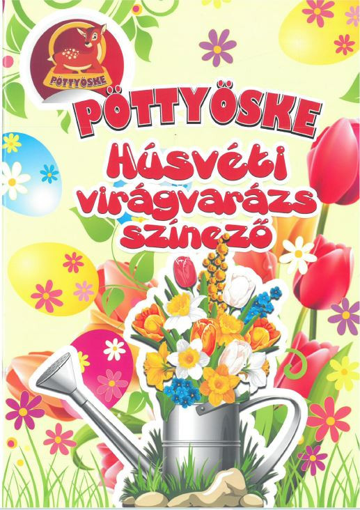 Pöttyöske - Húsvéti virágvarázs színező akciós termékkép 1