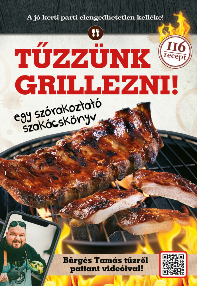 Tűzzünk grillezni! A jó kerti parti elengedhetetlen kelléke! akciós termékkép 1