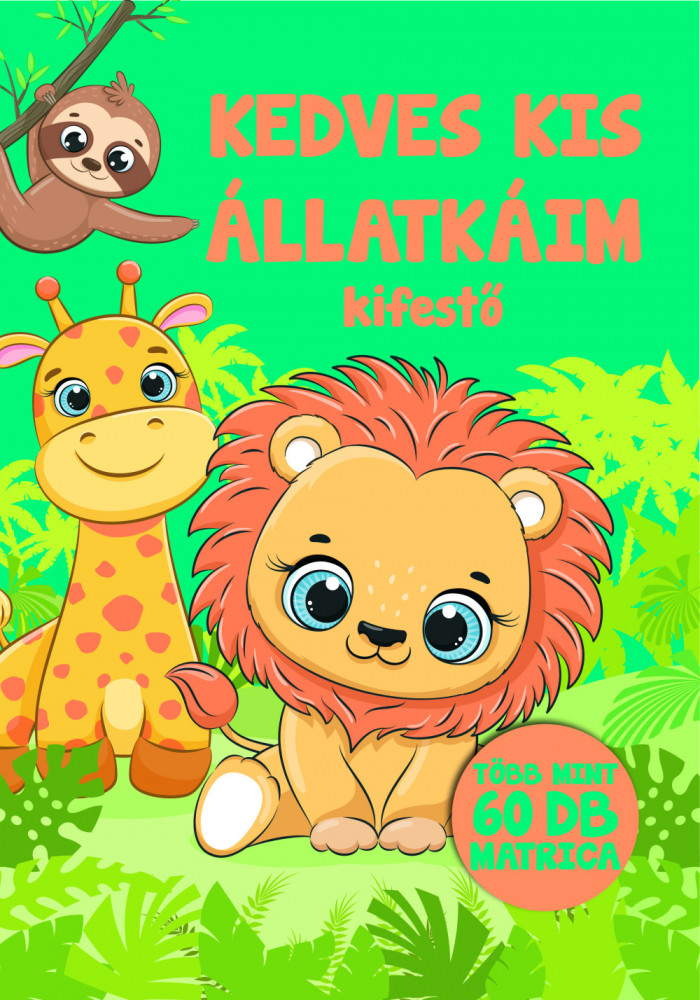 Kedves kis állatkáim - kifestő akciós termékkép 1