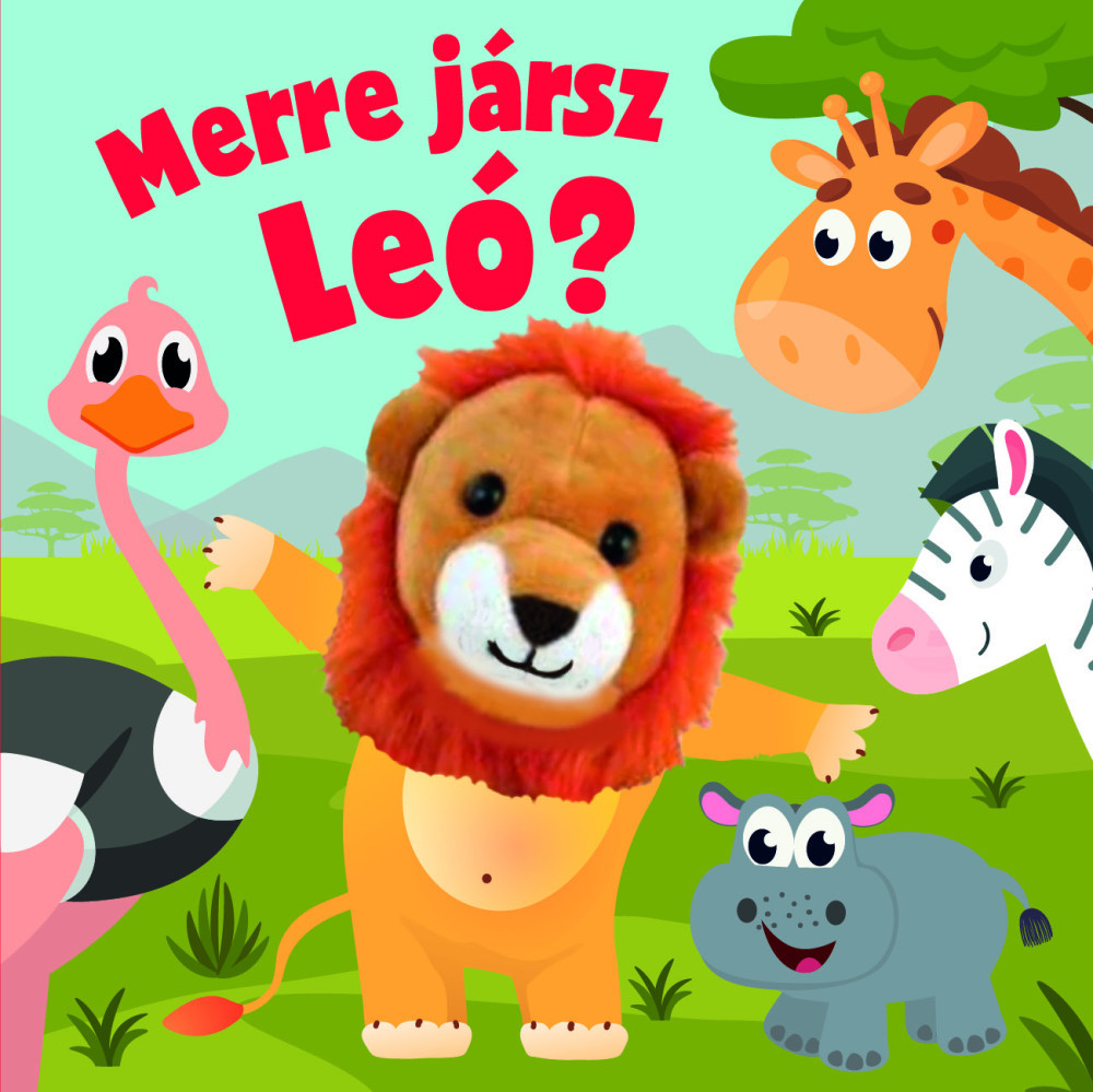 Merre jársz, Leó? - ujjbábos kartonkönyv akciós termékkép 1