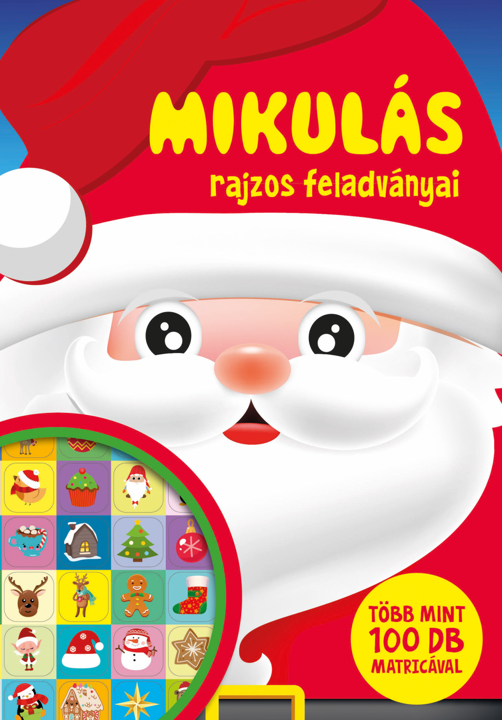Mikulás rajzos feladványai - Több mint 100 db matricával akciós termékkép 1