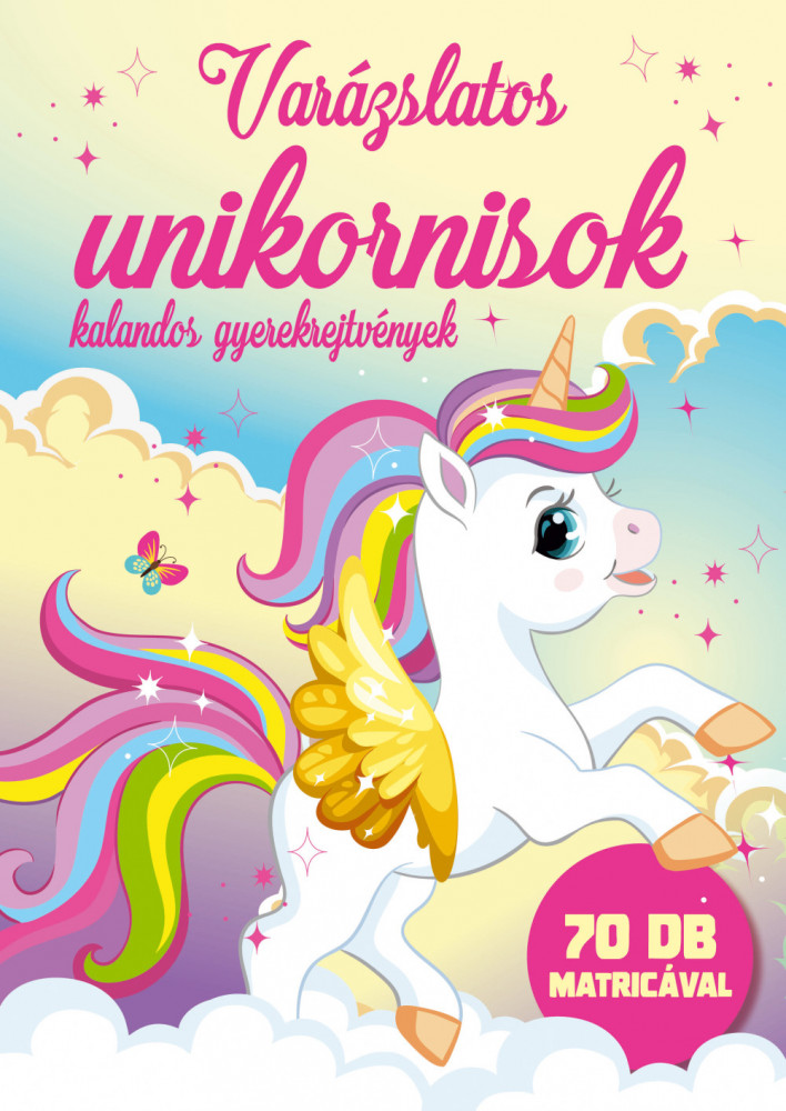 Varázslatos unikornisok- Kalandos gyerekrejtvények akciós termékkép 1