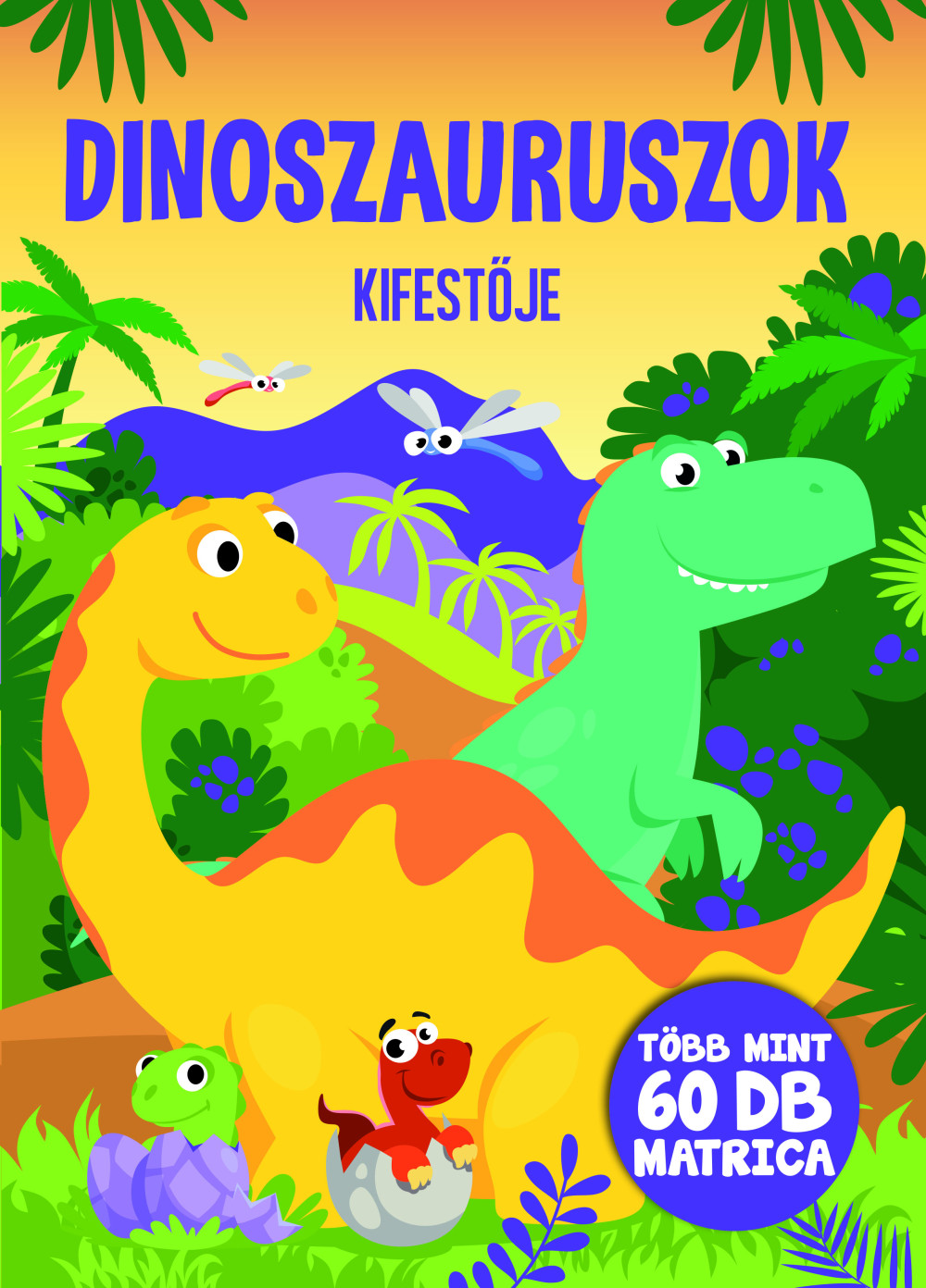 Dinoszauruszok kifestője /új/ akciós termékkép 1
