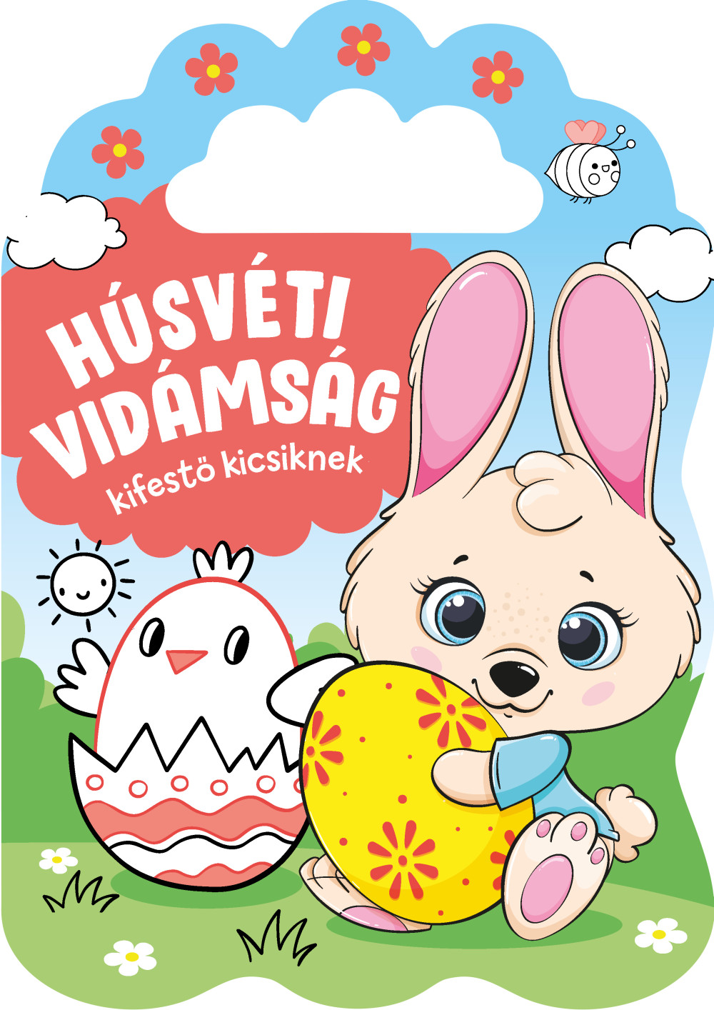 Húsvéti vidámság- kifestő kicsiknek akciós termékkép 1