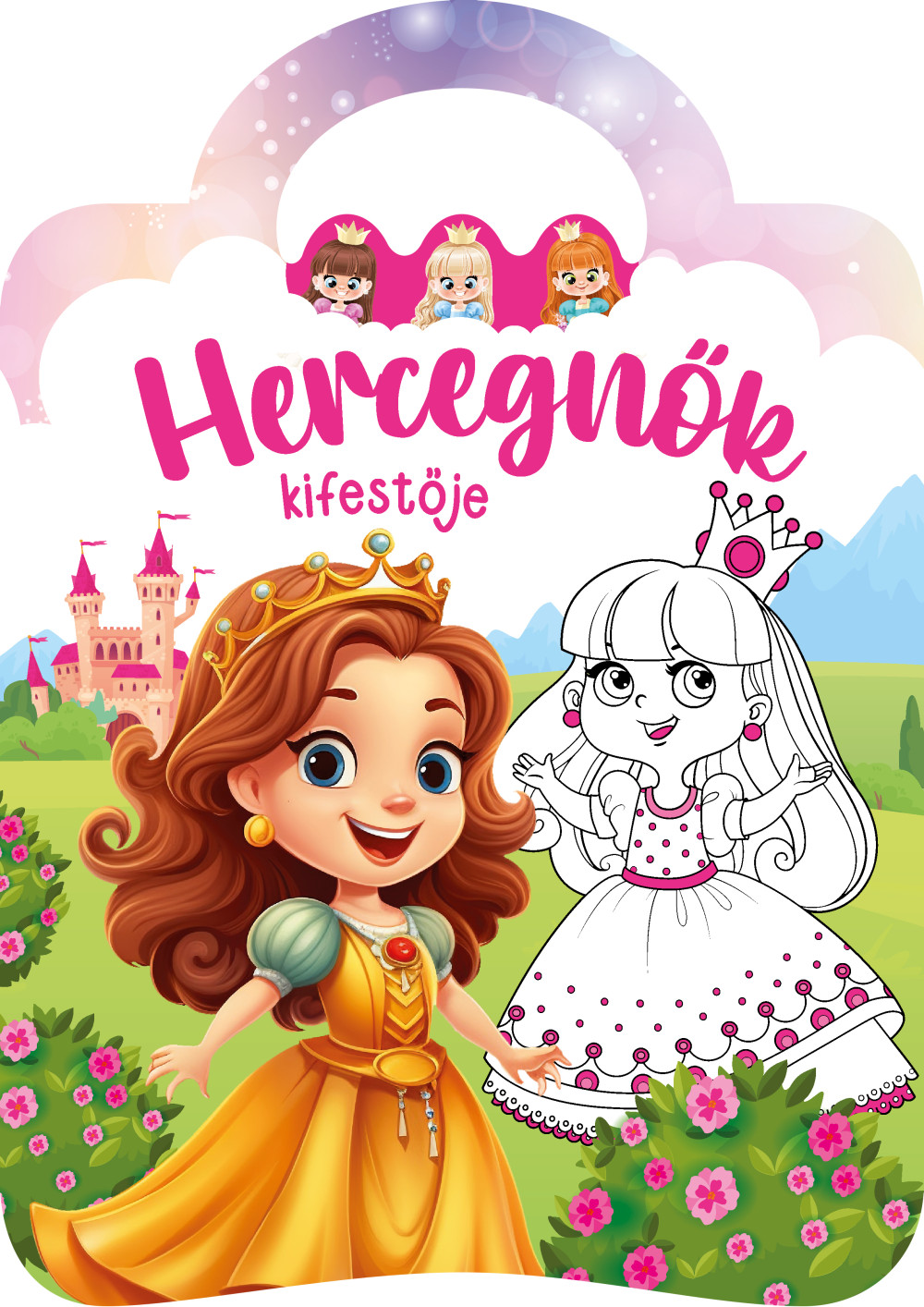 Hercegnők kifestője akciós termékkép 1