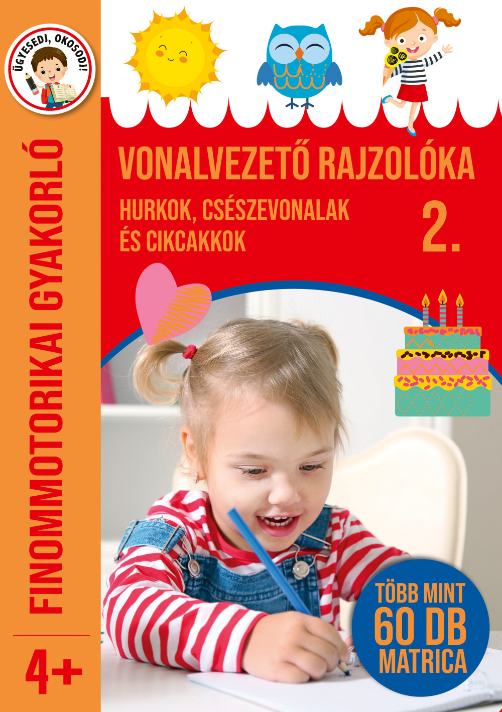 Vonalvezető rajzolóka 2. - Hurkok, csészevonalak /új akciós termékkép 1