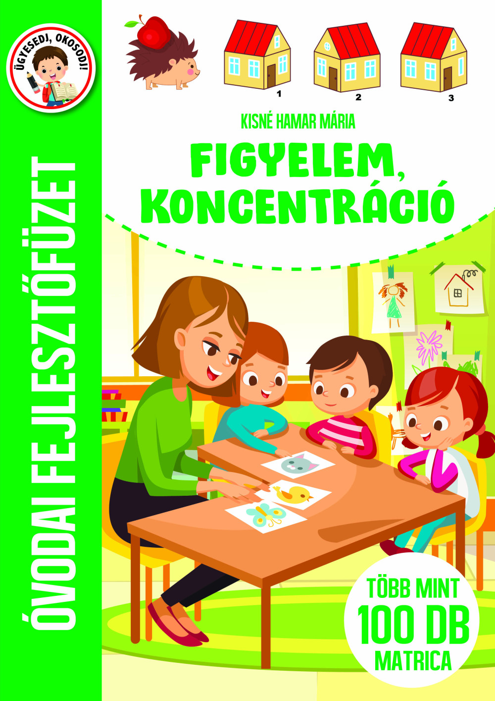 Óvodai fejlesztőfüzet - Figyelem, koncentráció /új akciós termékkép 1