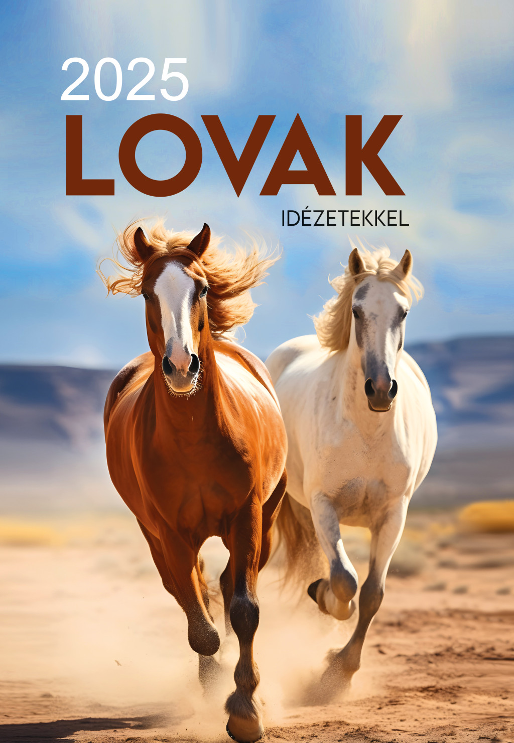 2025 Naptár: Lovak akciós termékkép 1