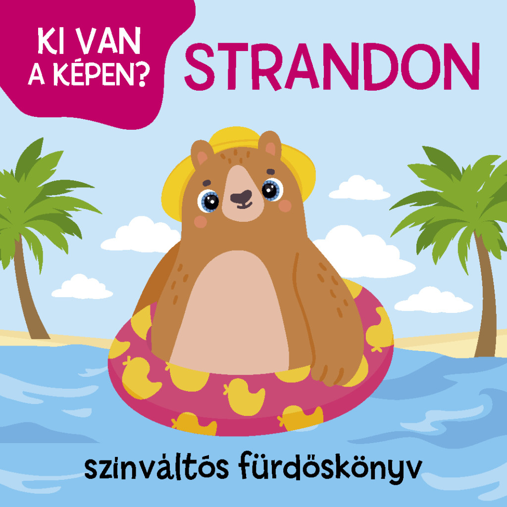 Ki van a képen? - Strandon - színváltós fürdőskönyv akciós termékkép 1