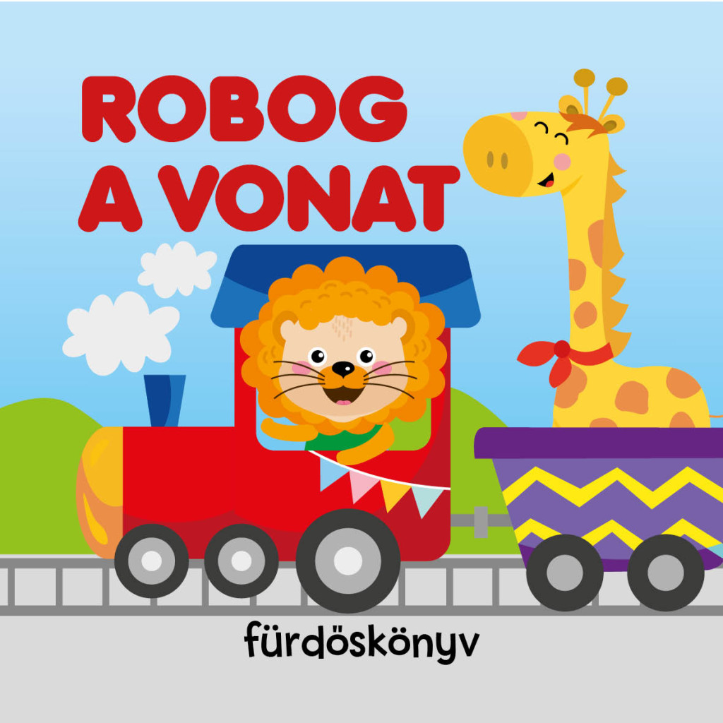 Robog a vonat - fürdőskönyv akciós termékkép 1