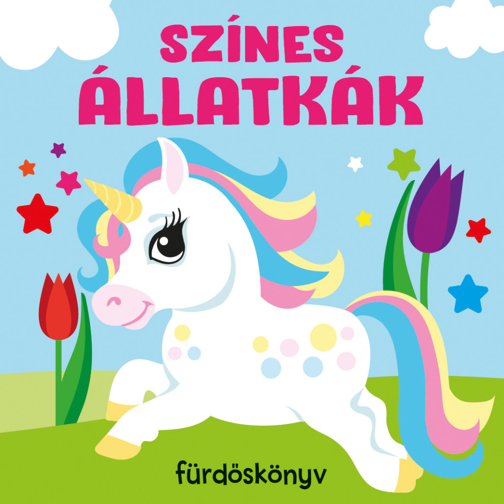 Színes állatkák - fürdőskönyv akciós termékkép 1