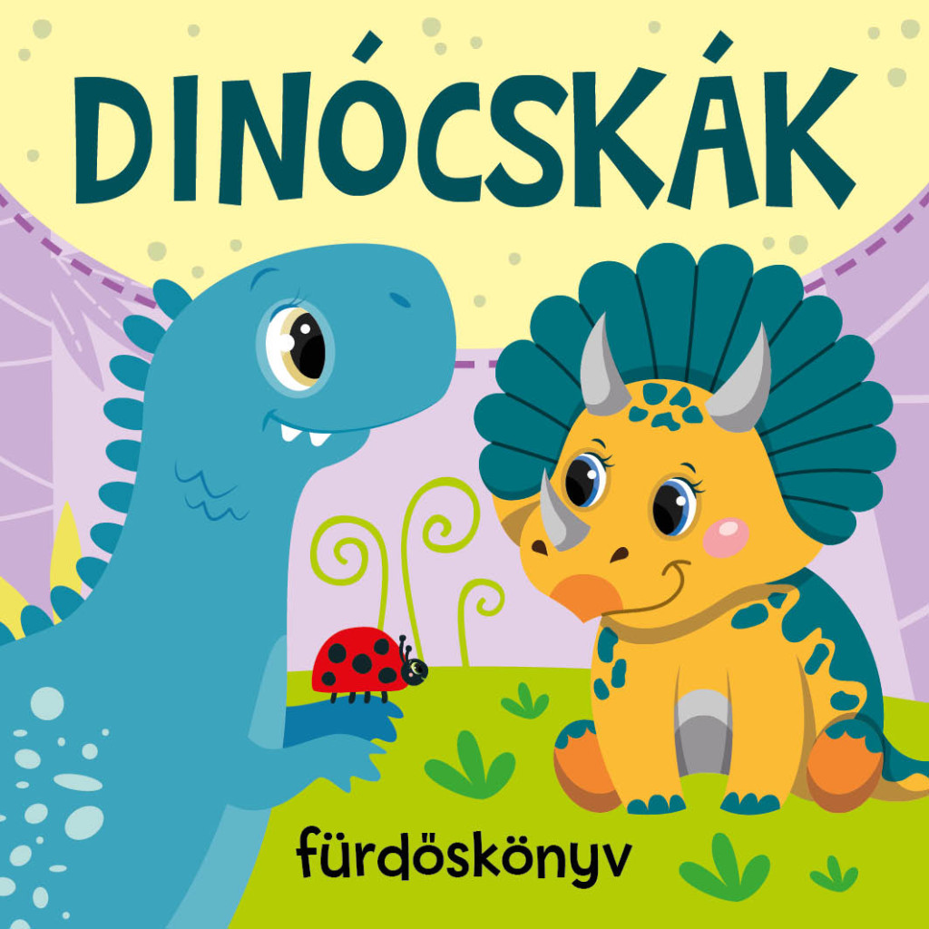 Dinócskák - fürdőskönyv akciós termékkép 1