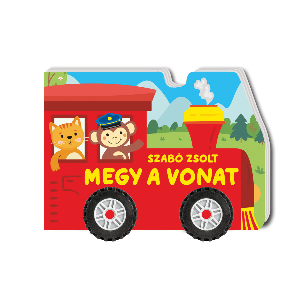 Megy a vonat (valódi kerekeken gurul) akciós termékkép 1