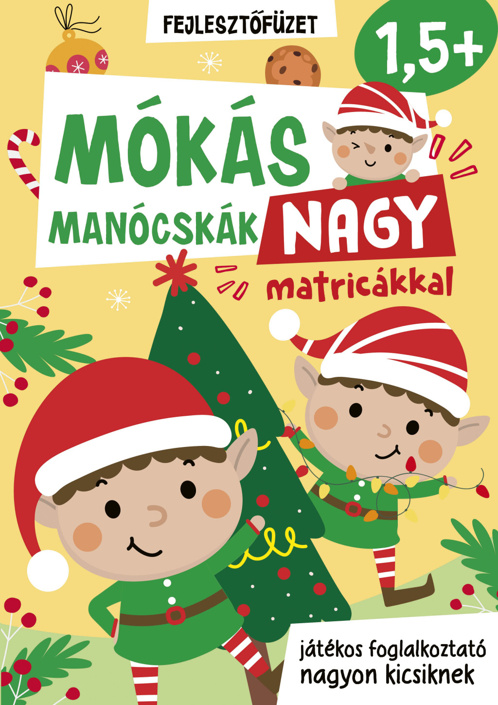 Mókás manócskák - nagy matricákkal akciós termékkép 1
