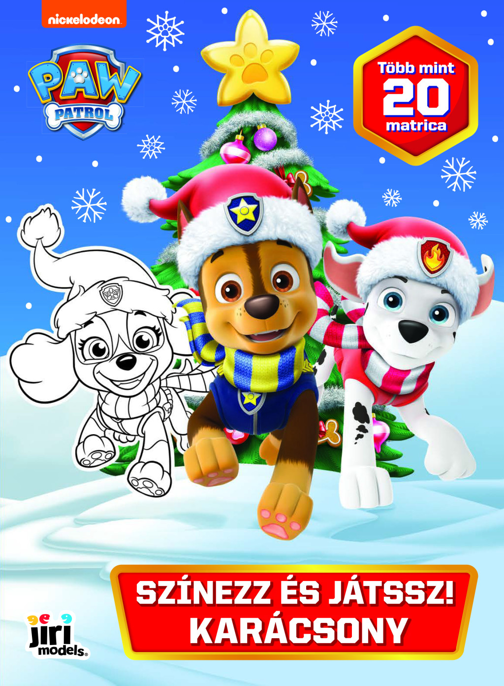 Színezz és játssz! - Mancs Őrjárat! - Karácsony akciós termékkép 1
