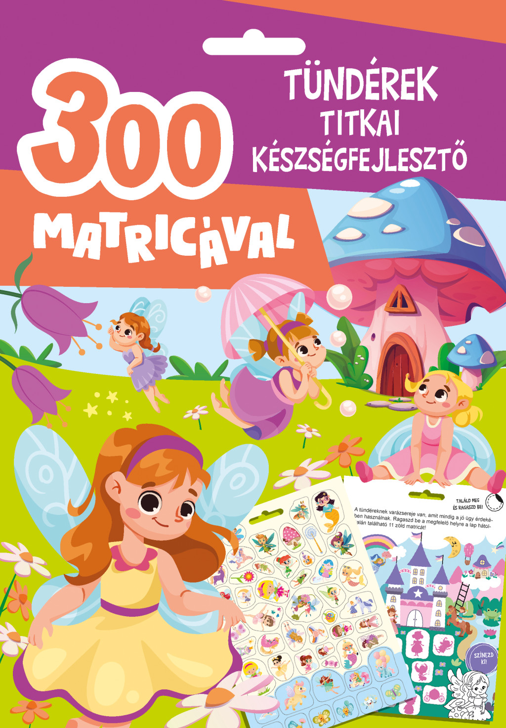 Tündérek titkai készségfejlesztő - 300 matricával akciós termékkép 1