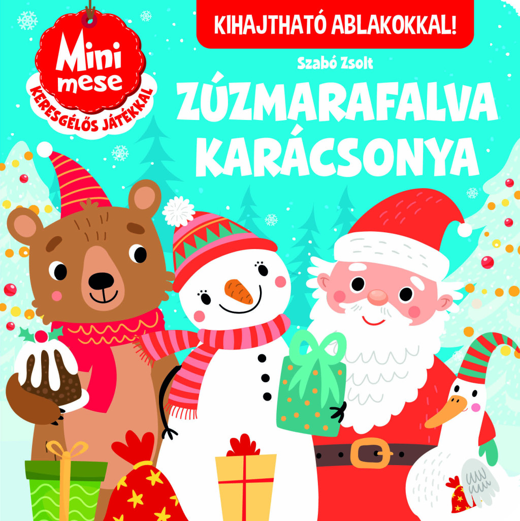 Zúzmarafalva karácsonya - kihajtható ablakokkal akciós termékkép 1