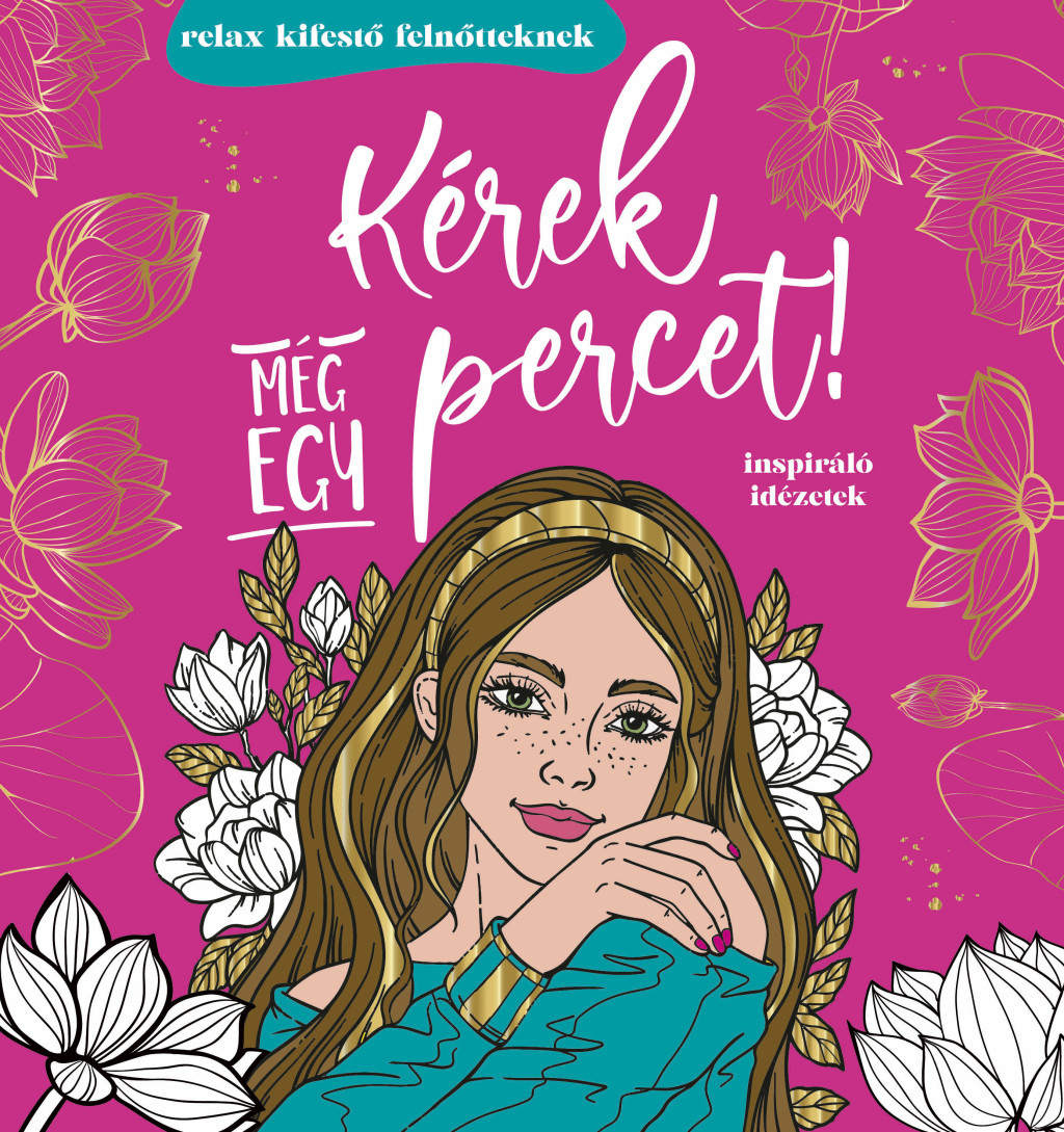 Kérek még egy percet! - relax kifestő felnőtteknek akciós termékkép 1