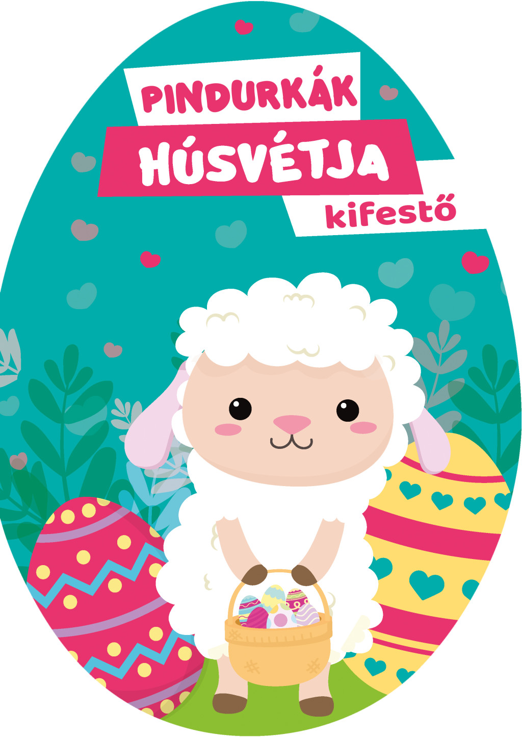 Pindurkák húsvétja - kifestő akciós termékkép 1