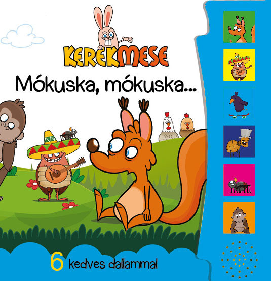 Hangos könyvecske: Kerekmese - Mókuska, mókuska akciós termékkép 1