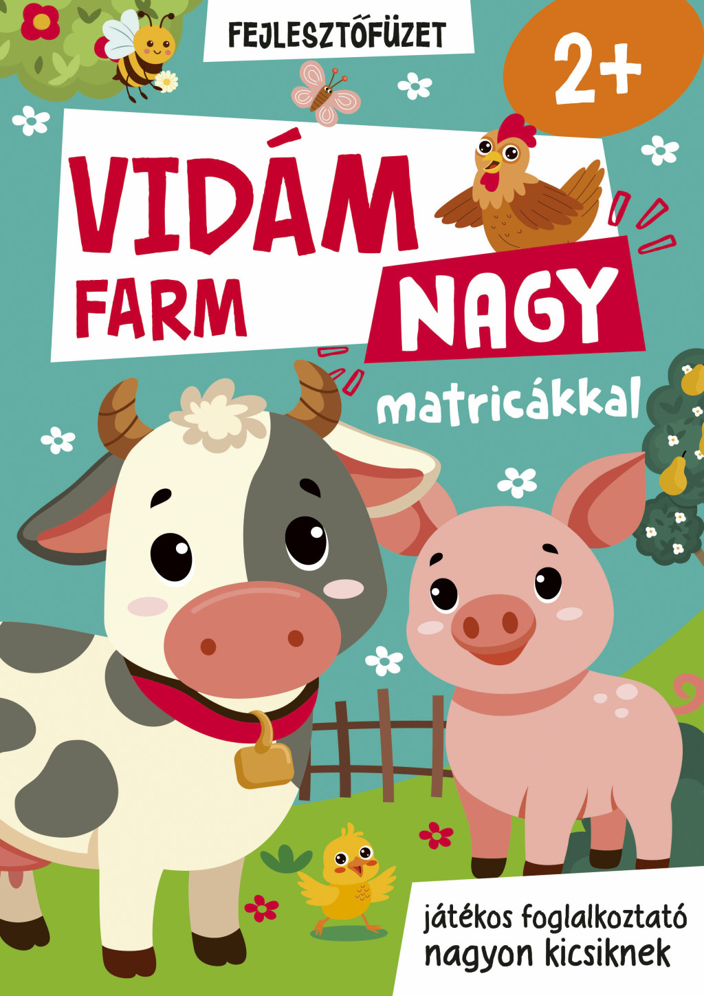Vidám farm - nagy matricákkal akciós termékkép 1
