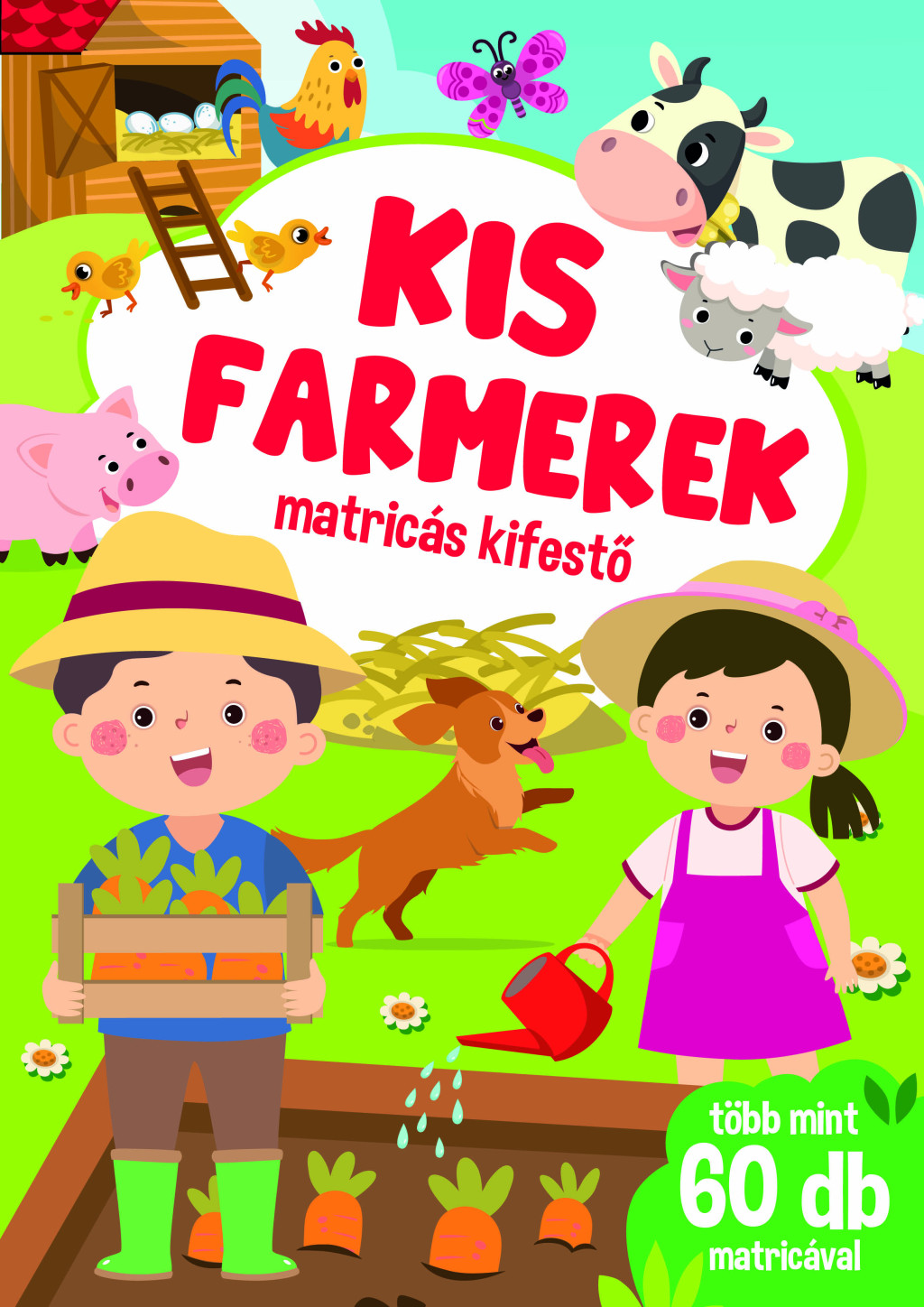 Kis farmerek - matricás kifestő akciós termékkép 1
