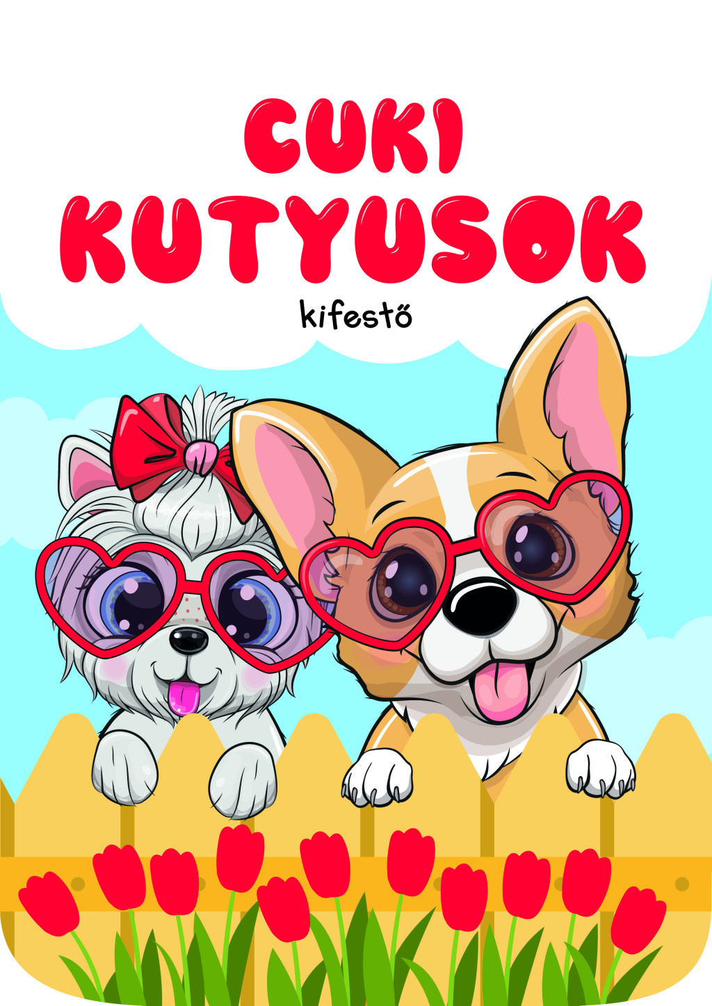 Cuki kutyusok kifestő akciós termékkép 1