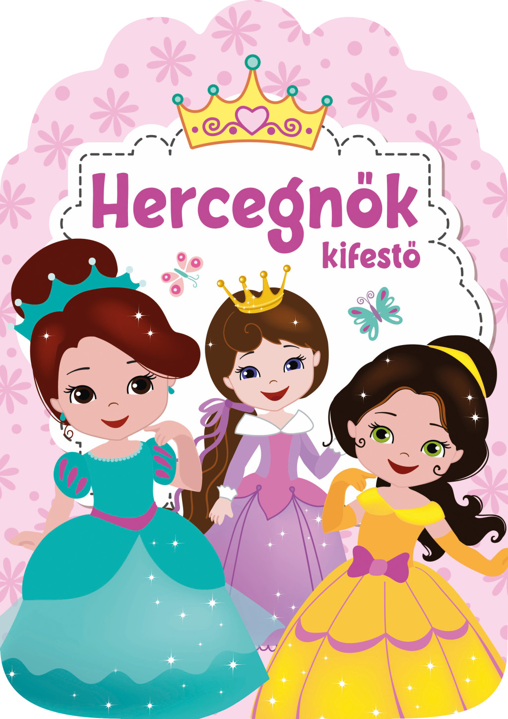 Hercegnők kifestő akciós termékkép 1